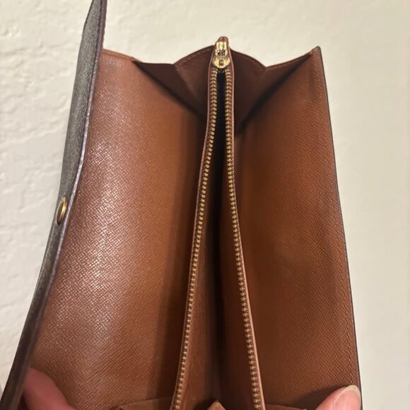 Auth Louis Vuitton Sarah wallet - Picture 4 of 6